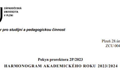 HARMONOGRAM AKADEMICKÉHO ROKU 2023/2024