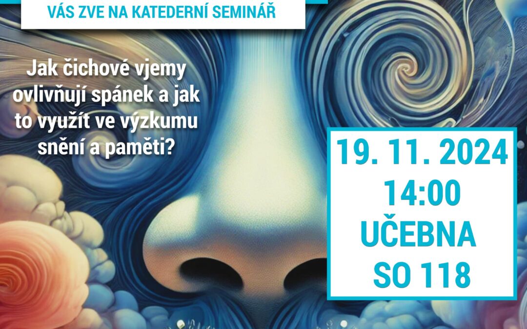 KATEDERNÍ SEMINÁŘE – PŘEDNÁŠKA DR. LENKY MARTINEC NOVÁKOVÉ 19. 11. 2024 OD 14:00 V UČEBNĚ SO-118