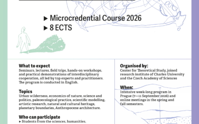Letní škola 2026: “Anthropocene: the contemporary word in a transdisciplinary perspective”